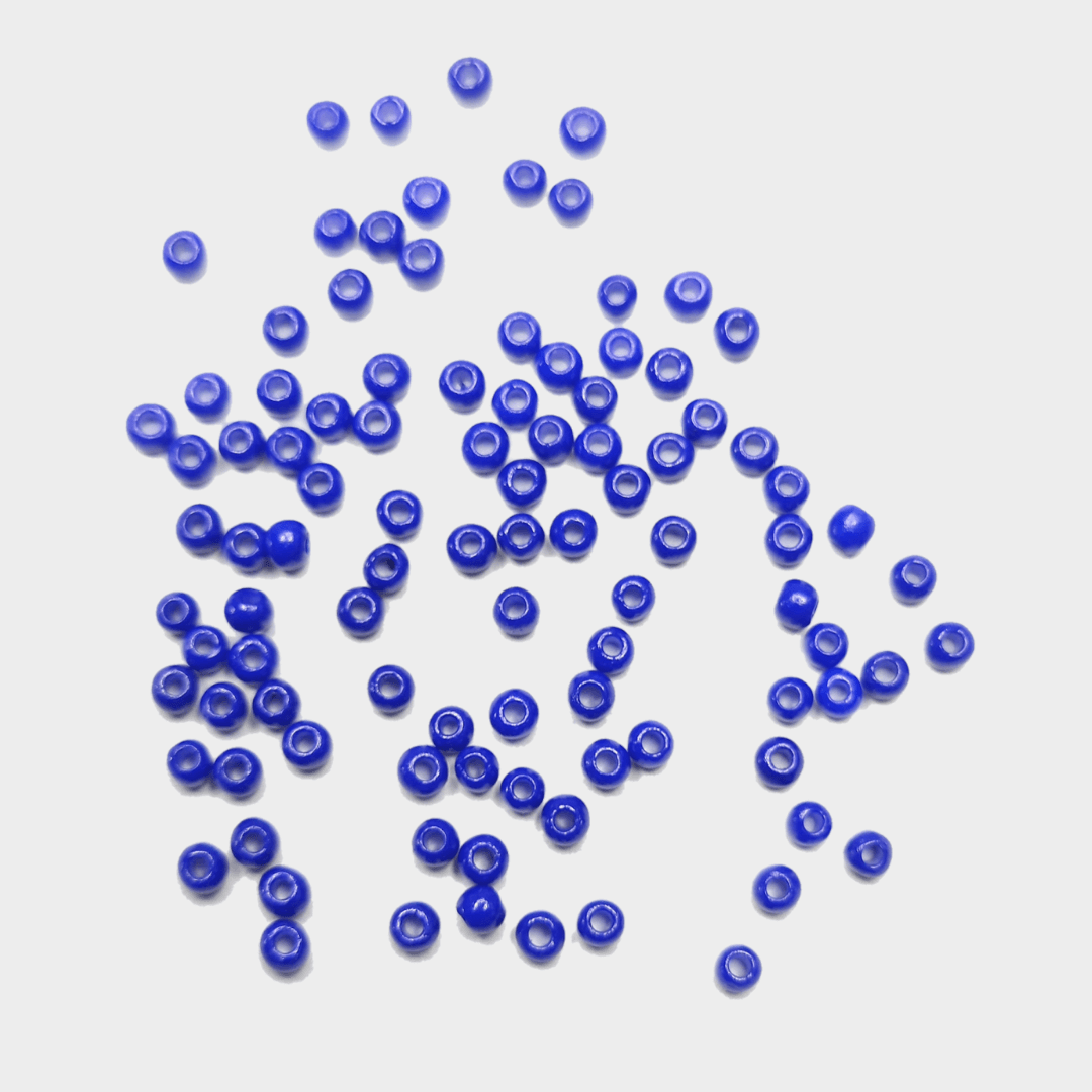 Bead - Royal Blue matt 2mm