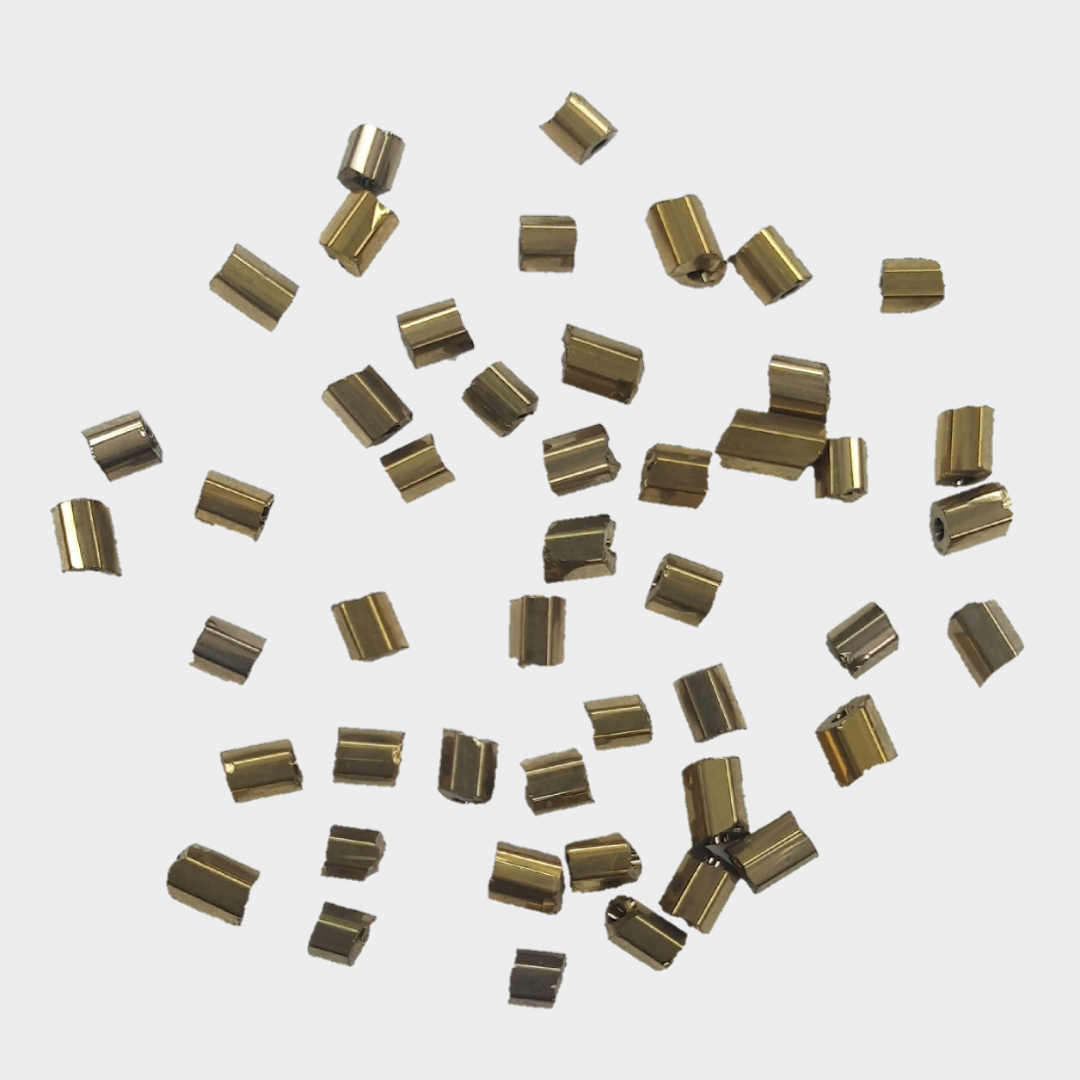 Cutdana - Antic gold 02mm (Hexagonal) Cutdana - Antic gold 02mm (Hexagonal)