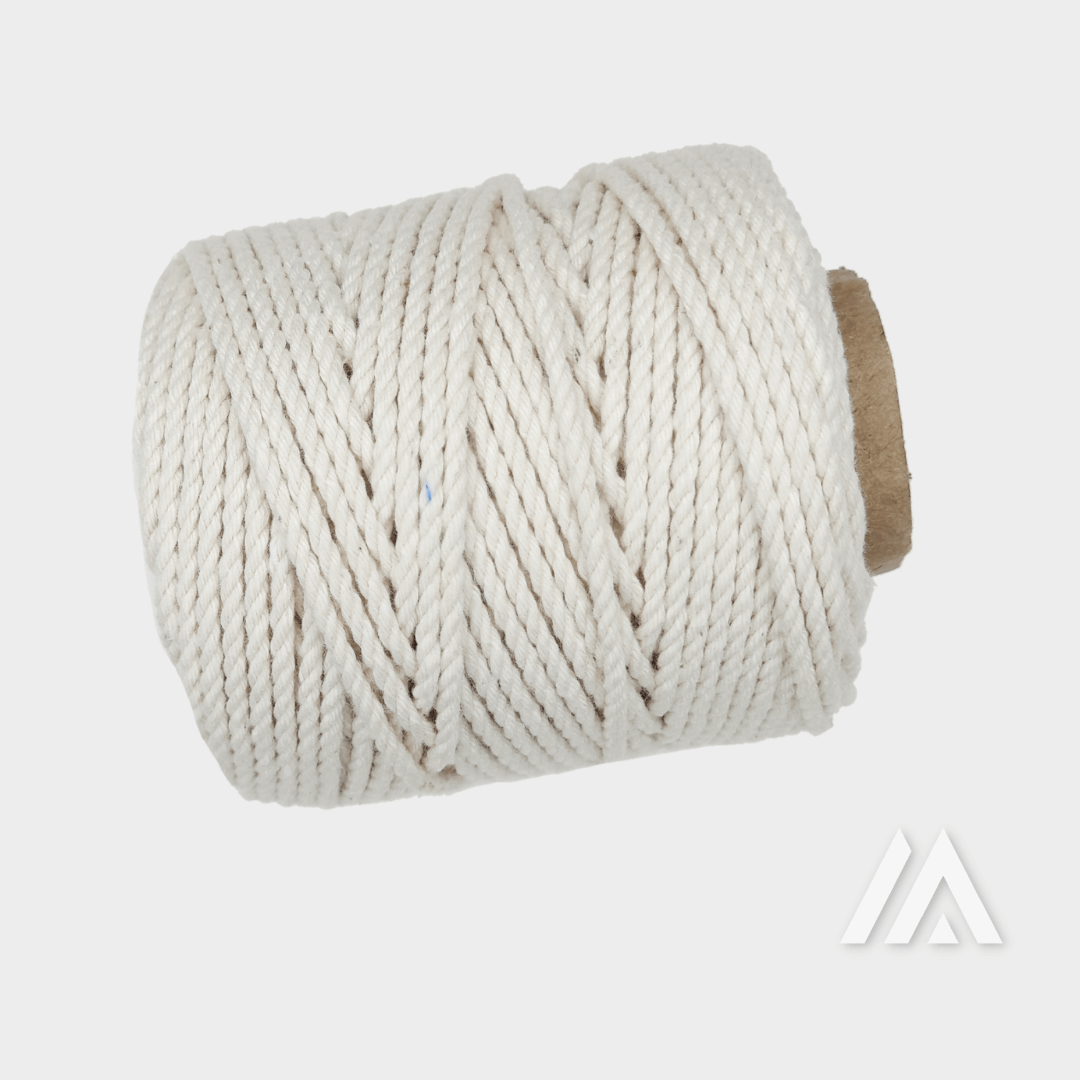 White cord piping thread (dori) 250 gm