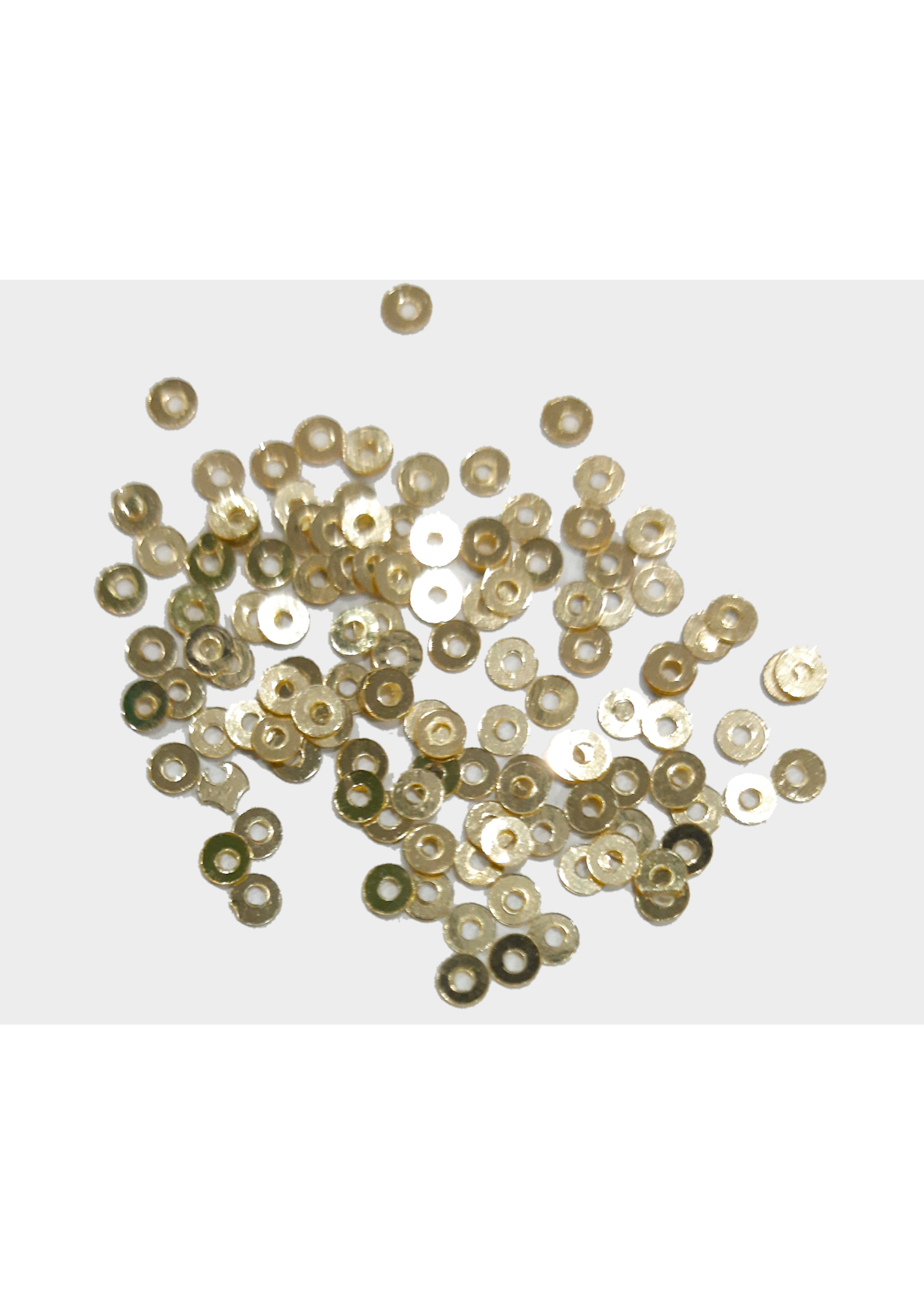 Sequins - shine gold 3mm Sequins - shine gold 3mm