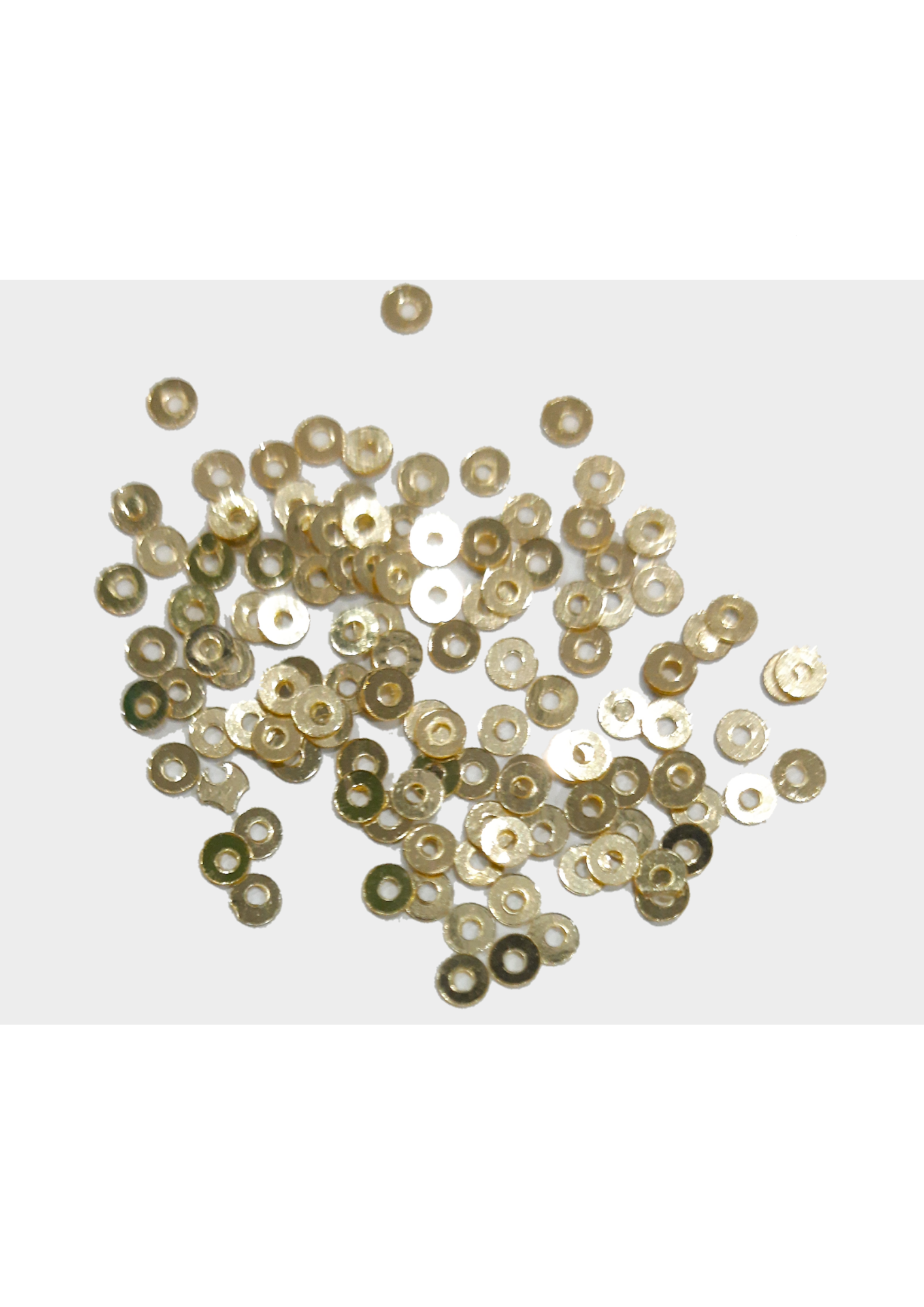 Sequins - shine gold 3mm