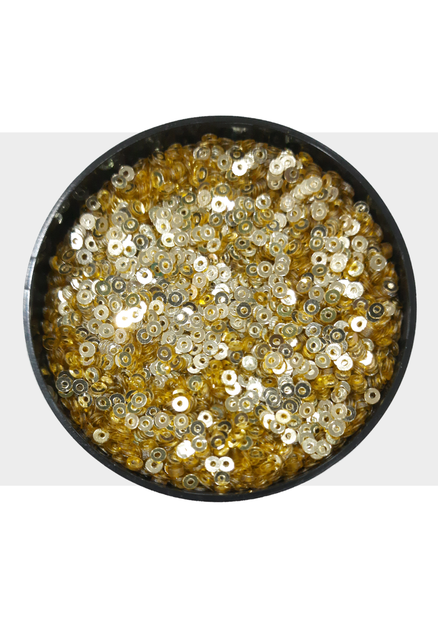 Sequins - shine gold 3mm