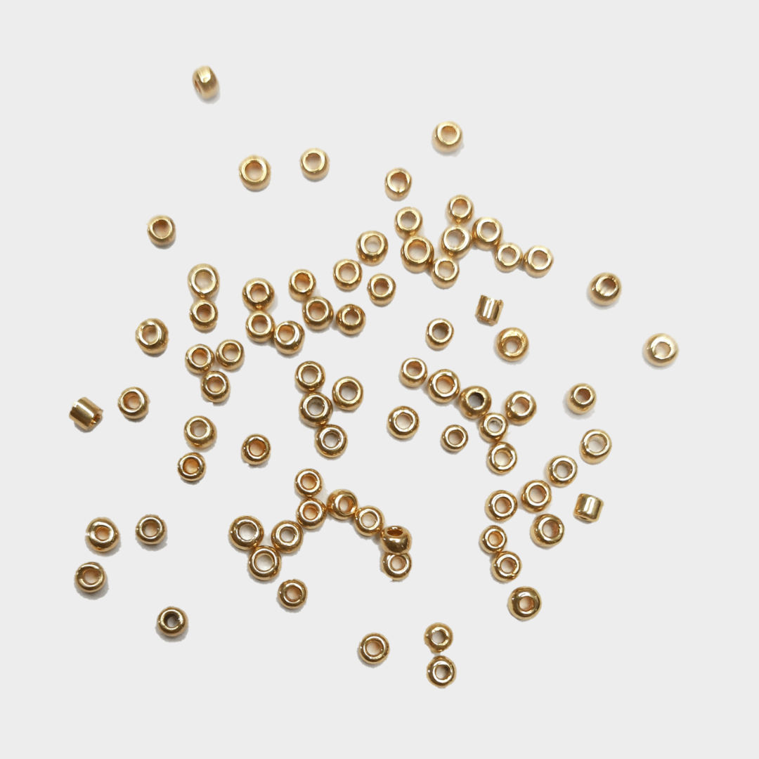 Bead - Shine gold 3mm Bead - Shine gold 3mm