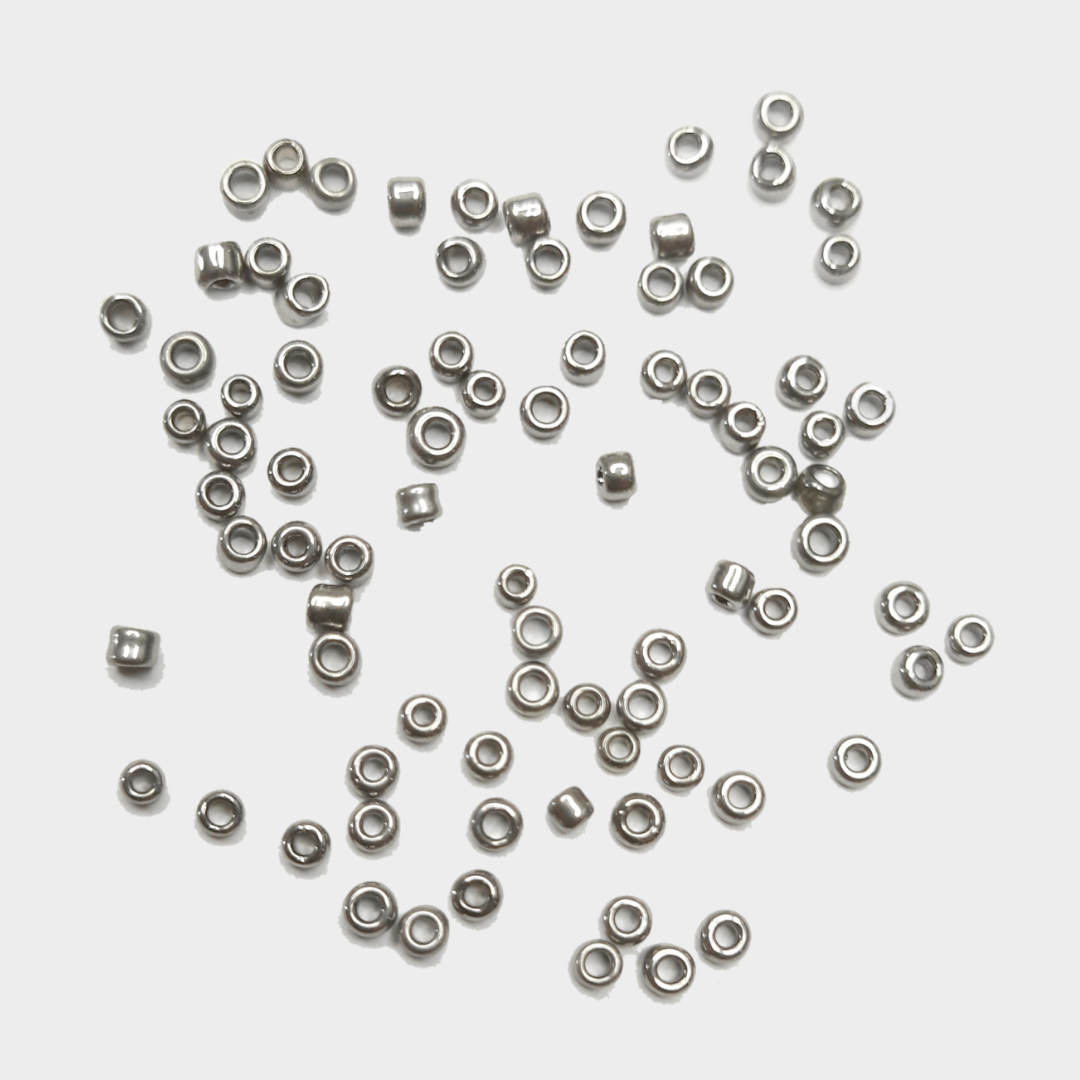 Bead - Antic silver 2mm