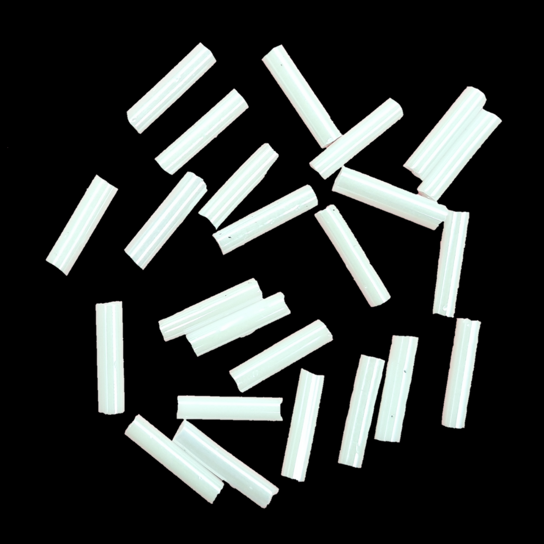 Cutdana - Pearl white 06mm (Circular) Cutdana - Pearl white 06mm (Circular)
