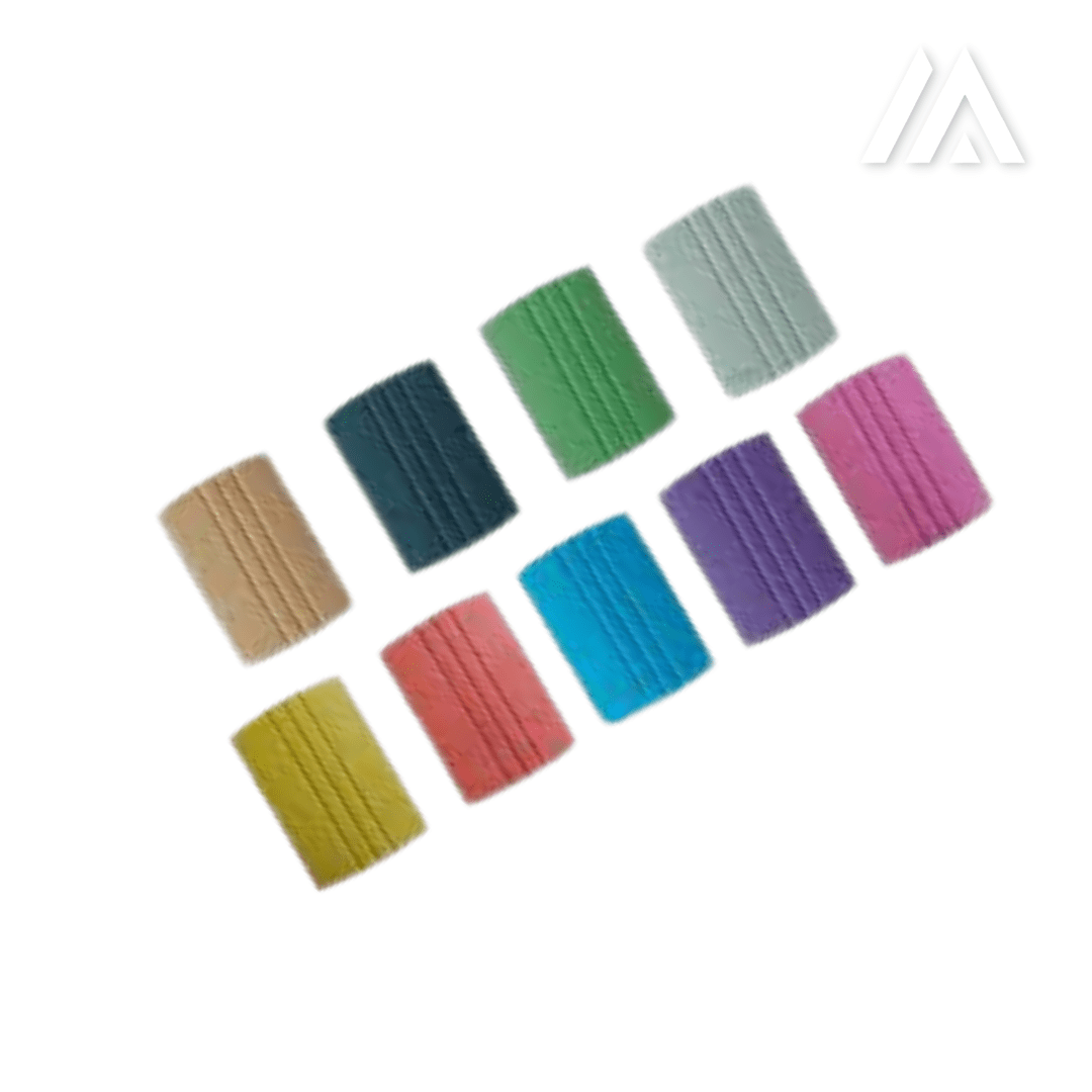 Tailoring multicolor chalk