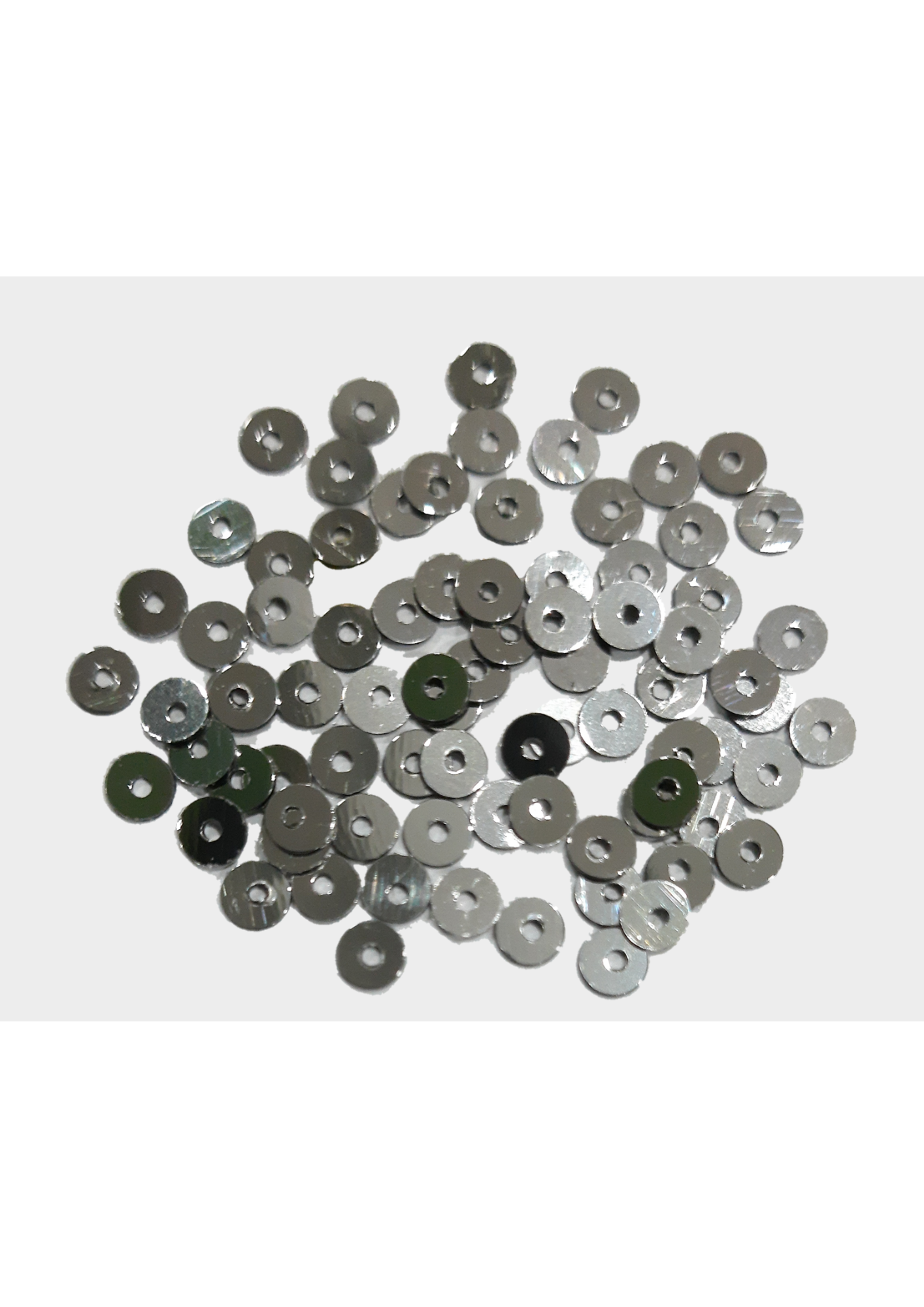 Sequins - Multi tone antic silver 5mm Sequins - Multi tone antic silver 5mm