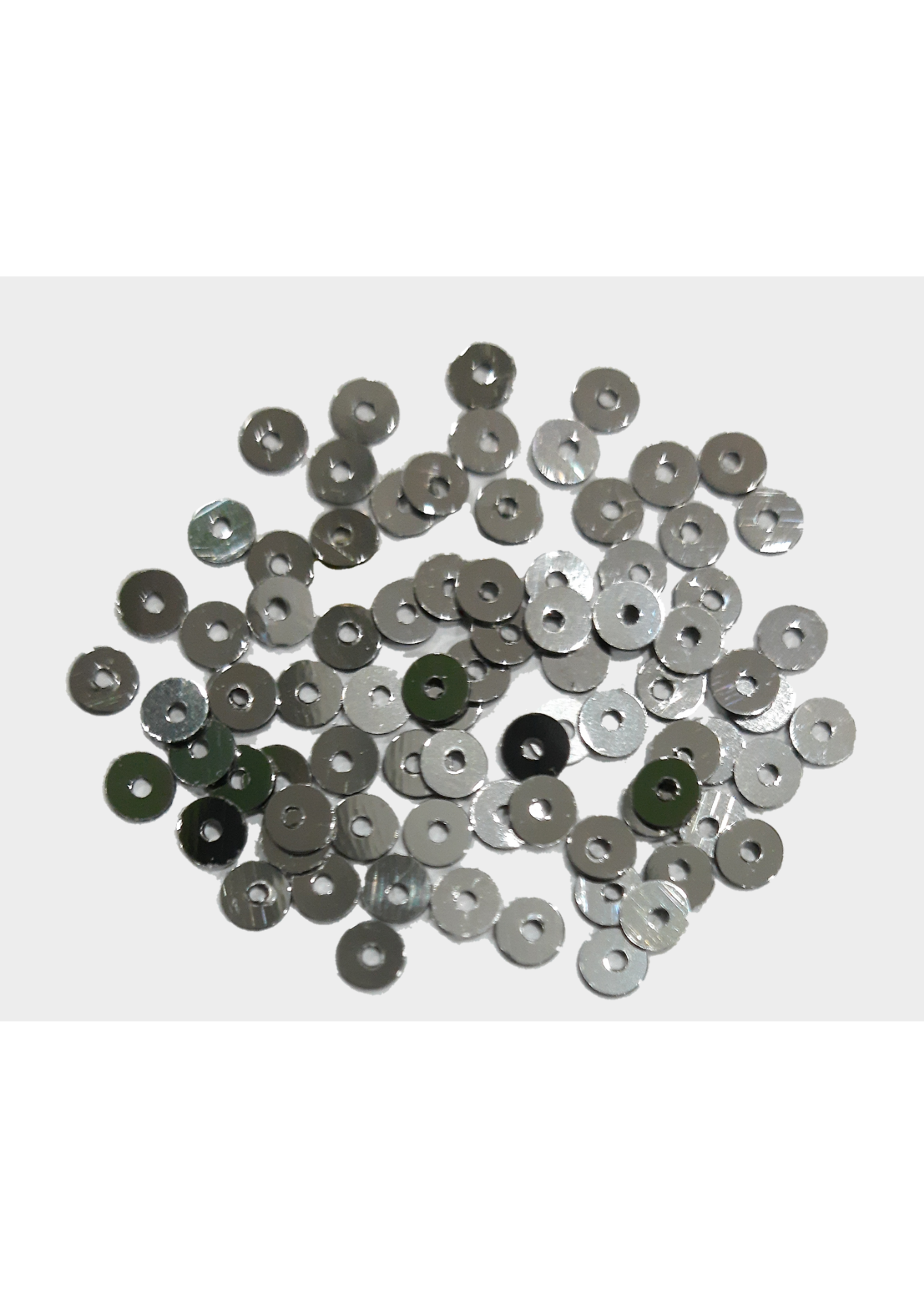 Sequins - Multi tone antic silver 5mm