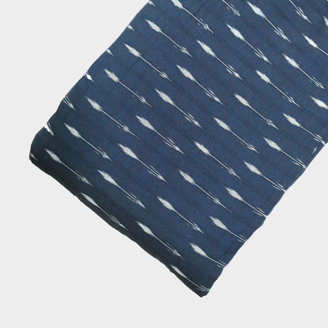 Ikat - Dark Blue handloom cotton