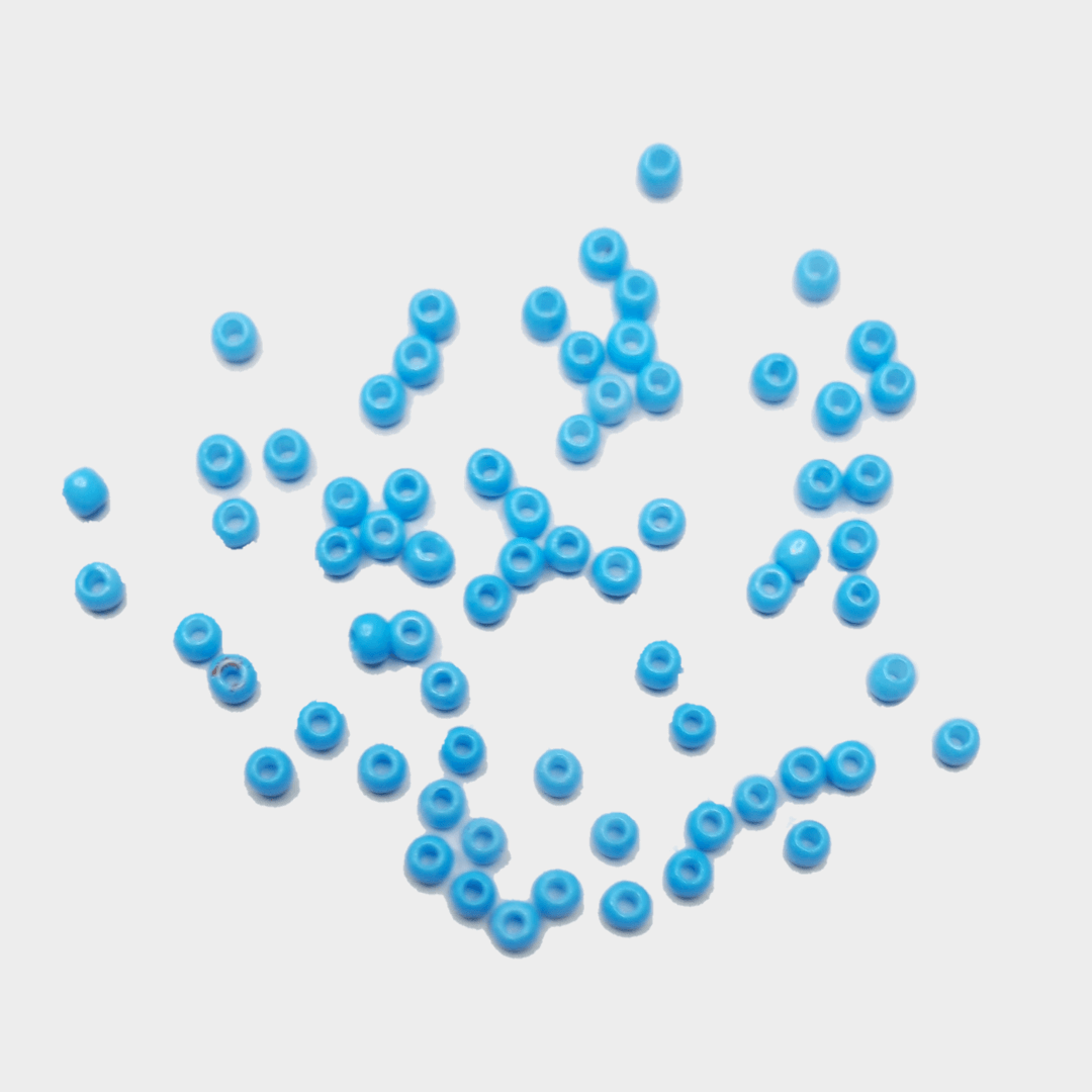 Bead - sky blue matt 2mm Bead - sky blue matt 2mm