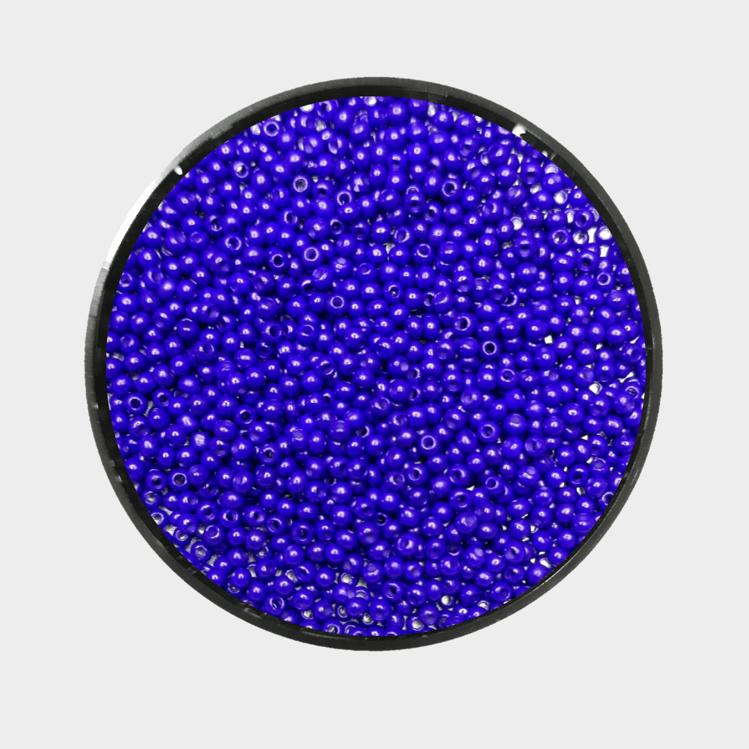 Bead - Royal Blue matt 2mm